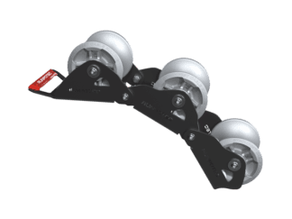 Rola ghidaj cablu cu 3 role adjustabil