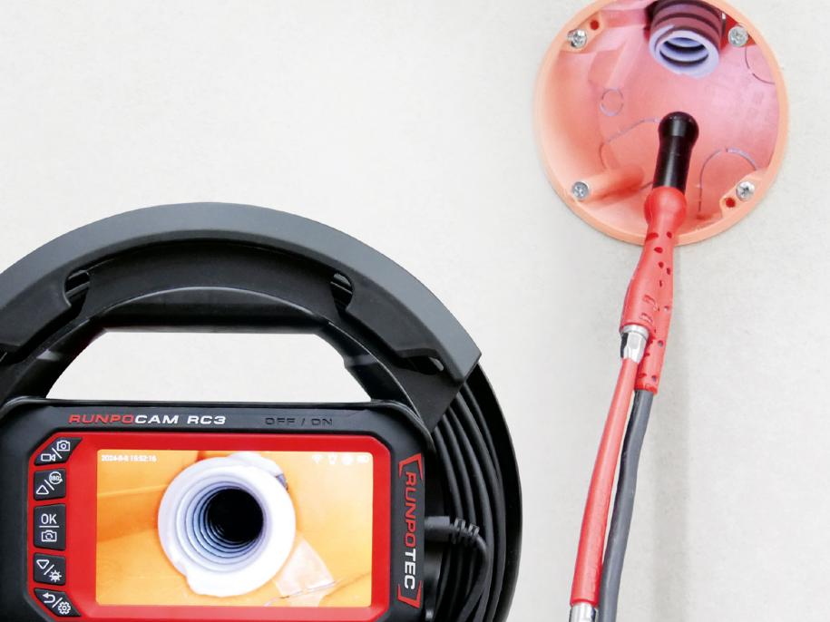 RC3 Cameră de inspecție (digitală) - 15 m + Pachet Comfort RUNPOSTICKS (19 piese) - imagine 4