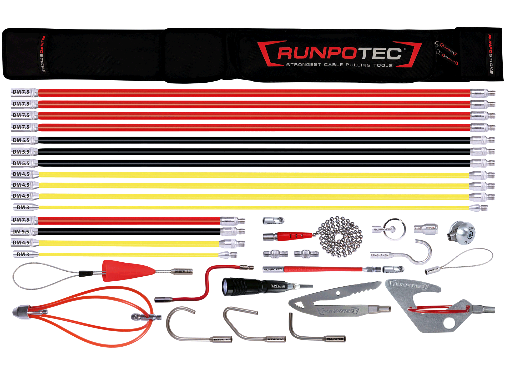 Pachet RUNPOSTICKS – 35 piese - Invitech - Sisteme trăgătoare de